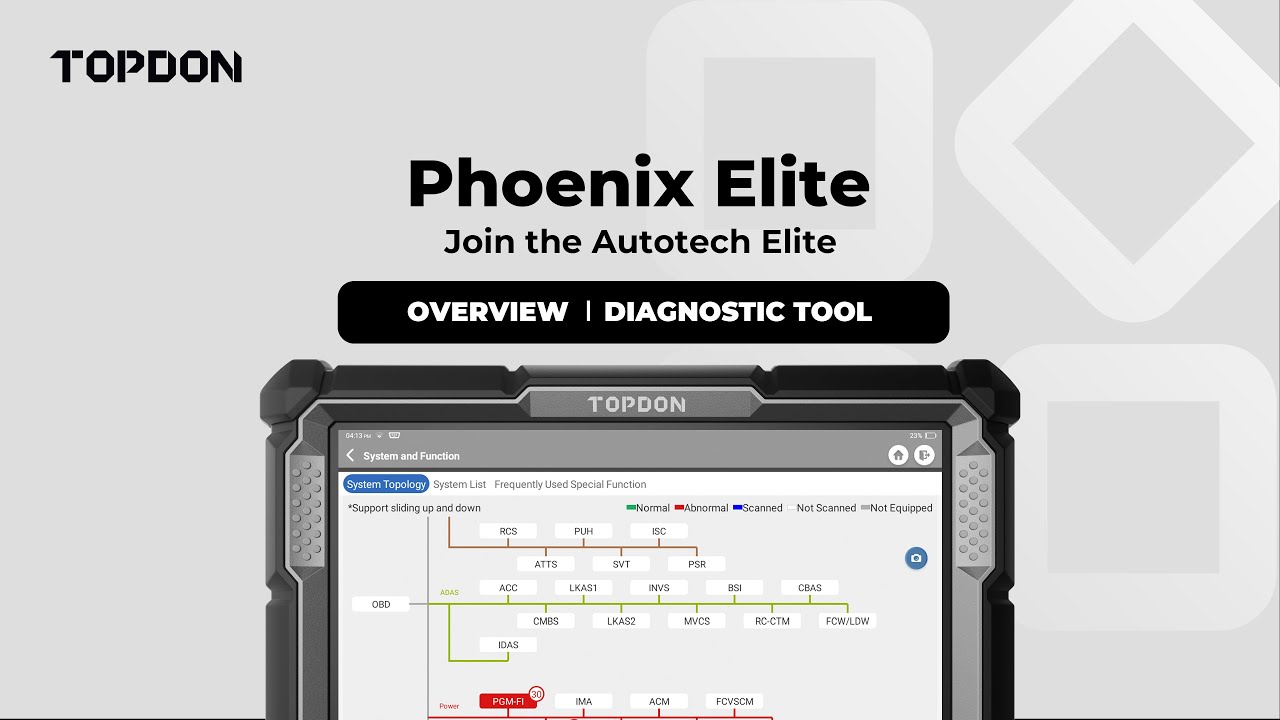 TOPDON Phoenix Elite | Обзор и прохождение