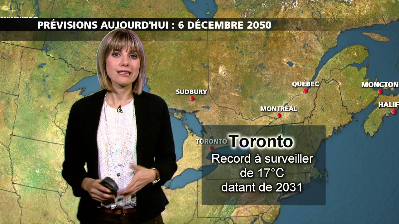 Le bulletin météo du 6 décembre 2050