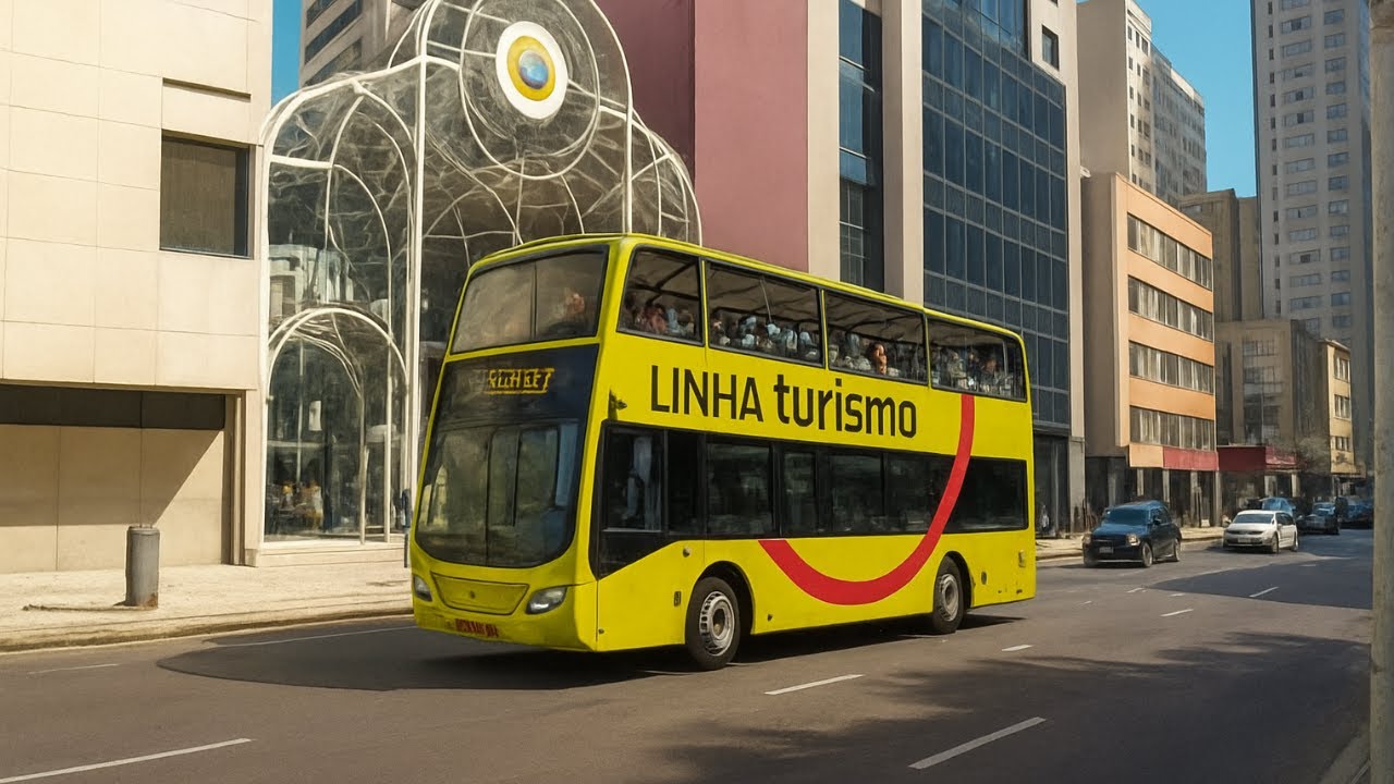 TOUR COMPLETO NA LINHA TURISMO DE CURITIBA EM 2025
