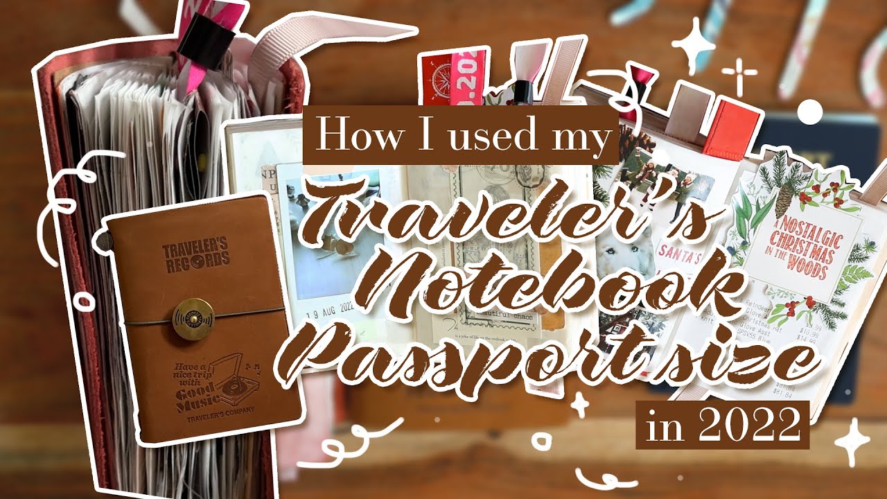 How I used TN passport size ♥ Happy Journaling that brings you joy