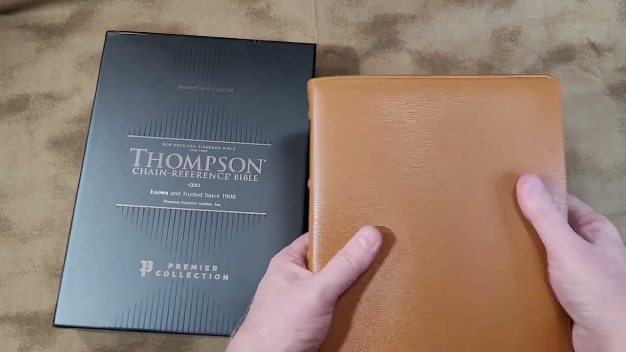 95 NASB Thompson Chain Reference Bible Premier Collection