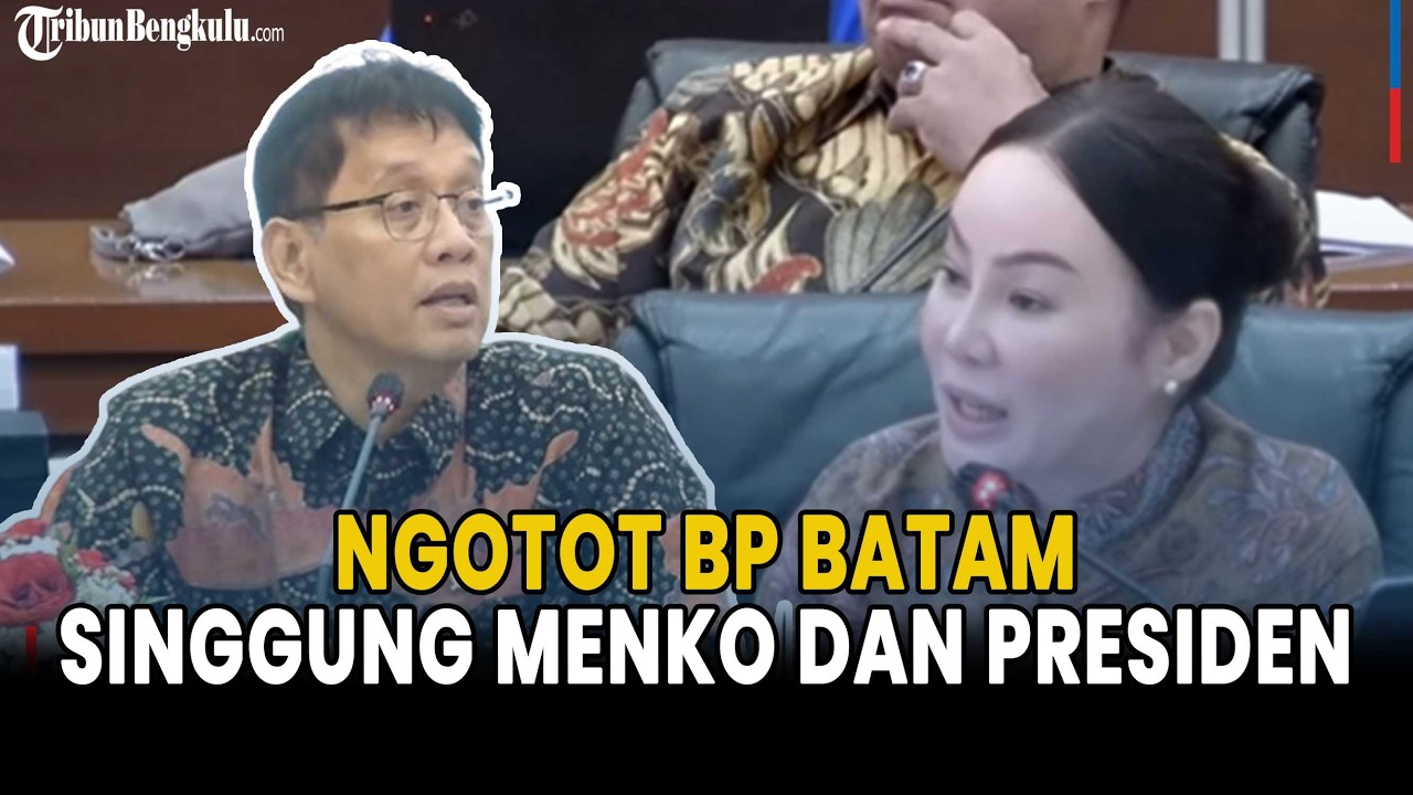 Ngotot! Waka BP Batam dan Menkeu Purbaya Tegang, Singgung Menko Perekonomian dan Presiden