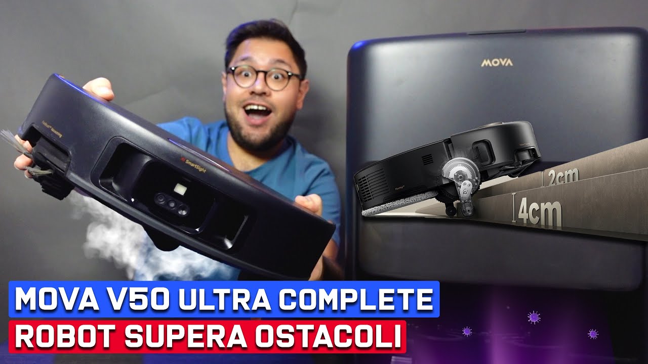 Questo ROBOT supera anche gli OSTACOLI - MOVA V50 Ultra Complete