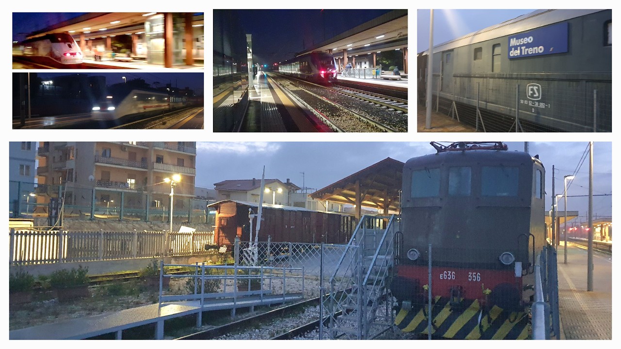 Stazione e Museo ferroviario ACAF di Montesilvano (PE) #abruzzo