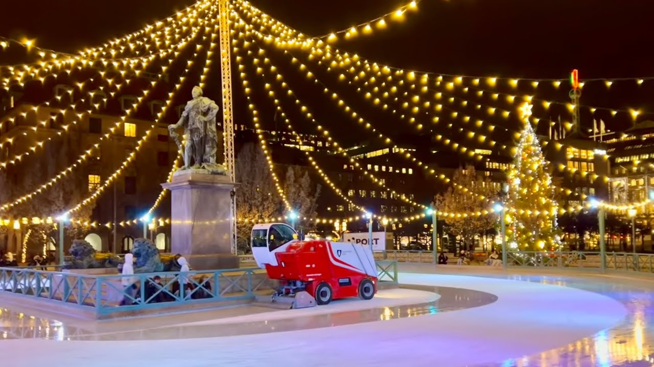 The Stockholm Christmas lights are up