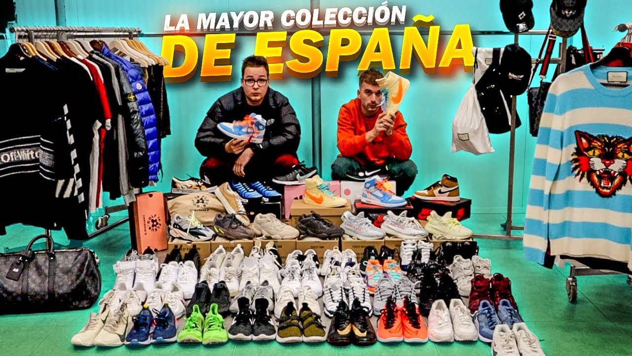 LA MAYOR COLECCION DE ESPAÑA DE LUJO Y STREETWEAR!!