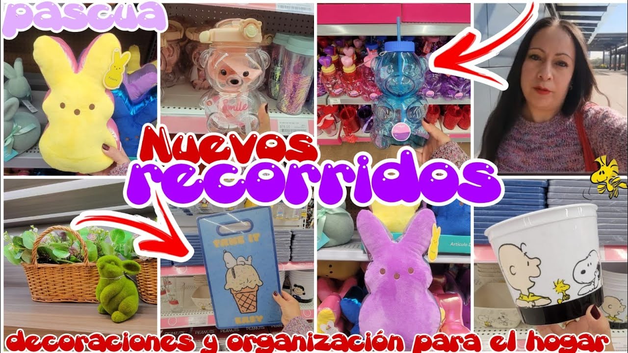 NUEVOS RECORRIDOS LLEGÓ PASCUA 🐰🌸🥕 DECORACIONES Y ORGANIZACIÓN PARA EL HOGAR 🥰😍 LIVERPOOL Y WALMART