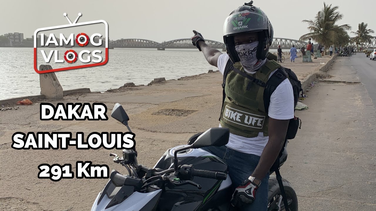 MA PREMIÈRE FOIS À SAINT-LOUIS À MOTO (291KM) - PARTIE 1