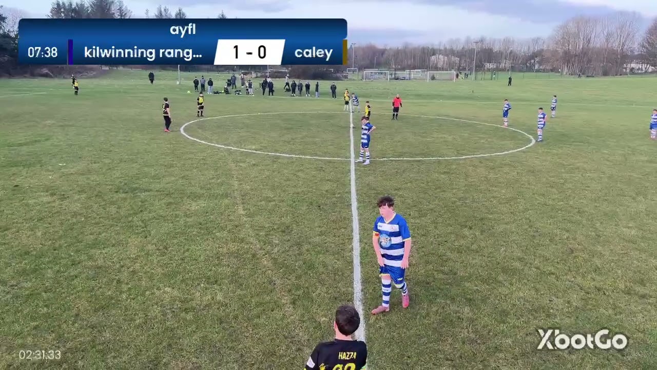 kilwinning rangers vs caley  1st hlf