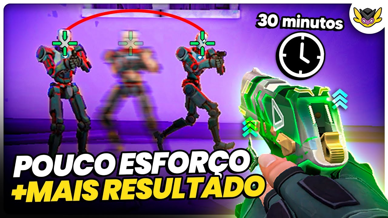 SIGA ESSA ROTINA TODO DIA e MELHORE SUA MIRA NO VALORANT!