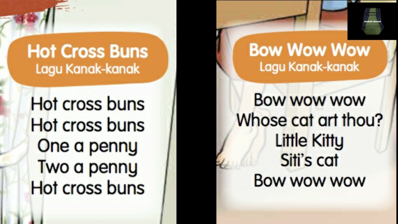 NYANYIAN LAGU BERKEMBAR HOT CROSS BUN & BOW WOW WOW - PENDIDIKAN MUZIK TAHUN 5