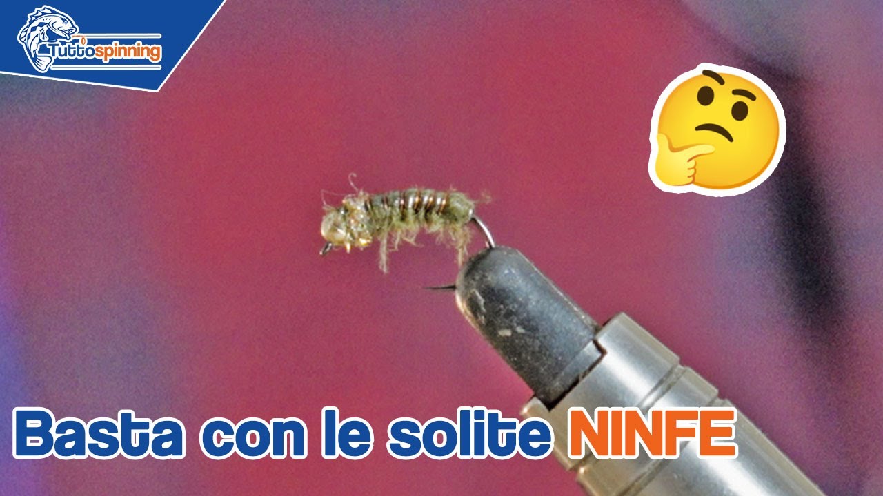 NINFE che imitano i VERI INSETTI 😉 Tutorial costruzione mosca