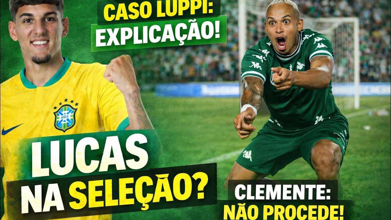 Atlético x Goiás, Caso Luppi,Lucas na seleção? 