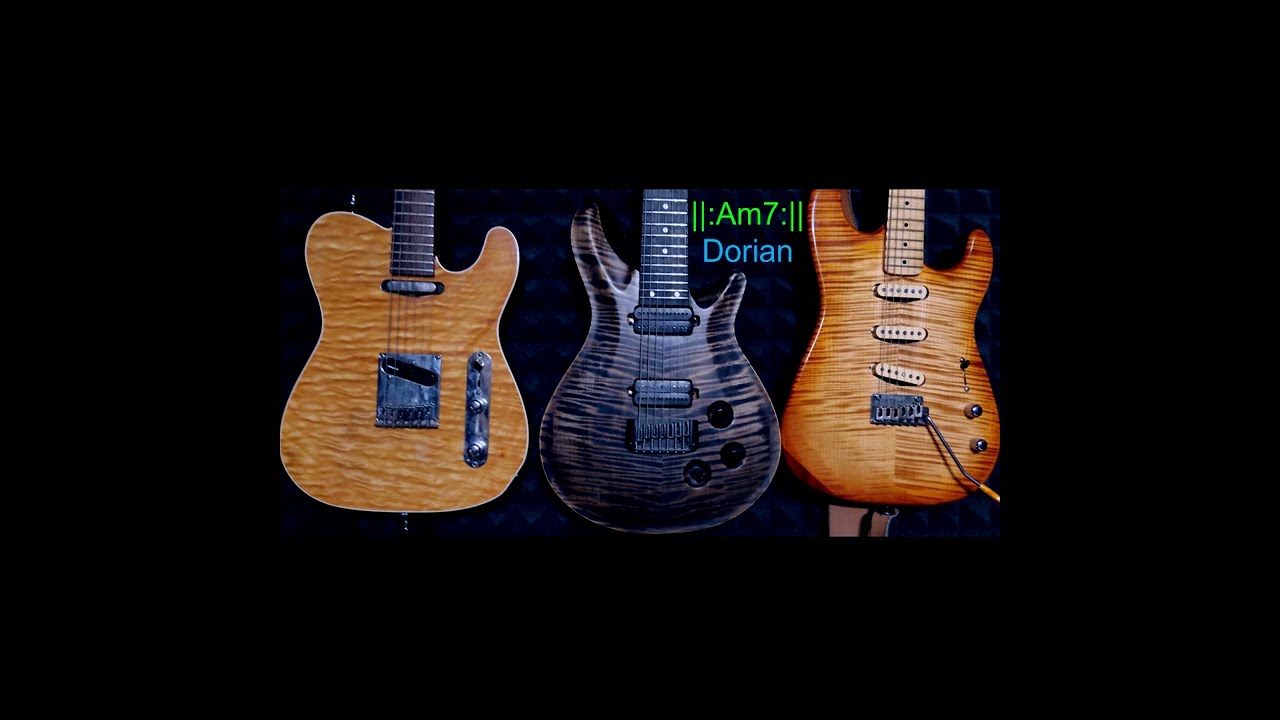 Backing Track -   Am  Dorian - fusion, pop jazz, funk -110bpm