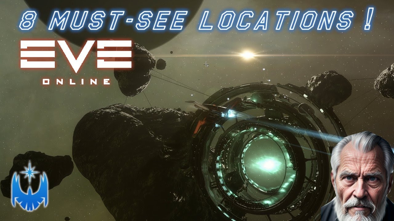 Eight EPIC Eve Online Space Locations EVERYONE Should See! Stories & Background Included!!