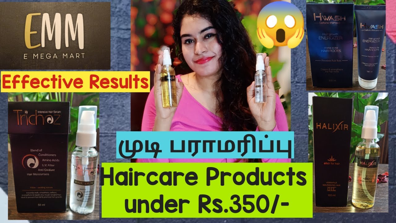 Haircare Products UNDER  Rs.350/- | HairLoss, Hairgrowth, Splitends, Dandruff, Strong Hair, Baldness