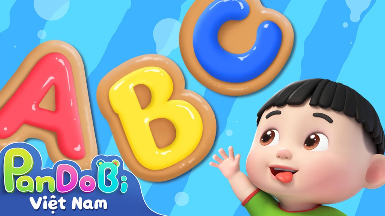 B&agrave;i h&aacute;t ABC | Bảng chữ c&aacute;i tiếng Anh | Play & Learn | Nhạc thiếu nhi vui nhộn | Super Pandobi