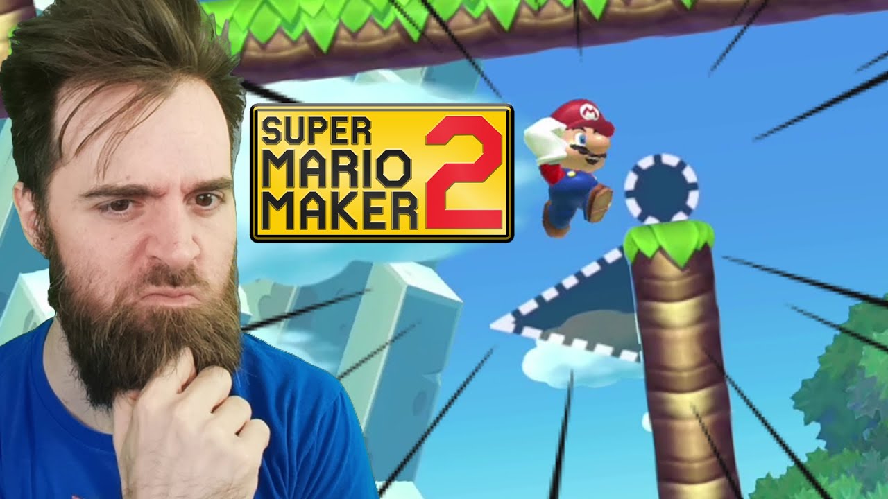 Sometimes.... THIS IS ALL THERE IS. 😭 [SUPER MARIO MAKER 2]