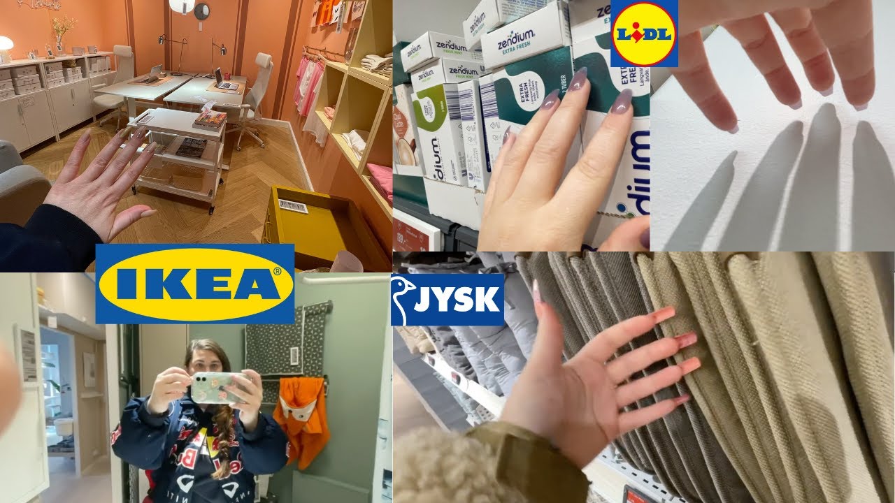 1 HOUR PUBLIC ASMR 🥰 IKEA, LIDL & JYSK
