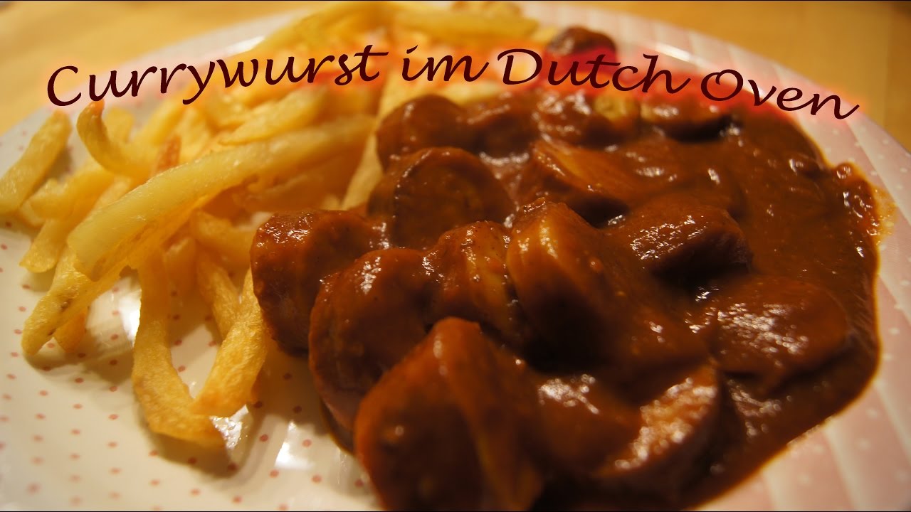 Currywurst im Dutch Oven Y-BBQ