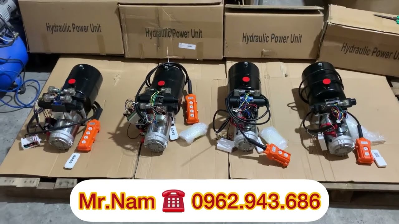❇️ Bộ nguồn thuỷ lực 12V , 24V nhập khẩu sẵn tại HÀ NỘI và SÀI GÒN....☎️hotline:0862.943.686