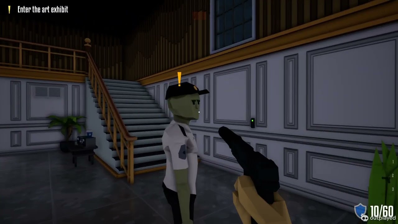 one armed robber gameplay (SOLO ART MUSEUM)
