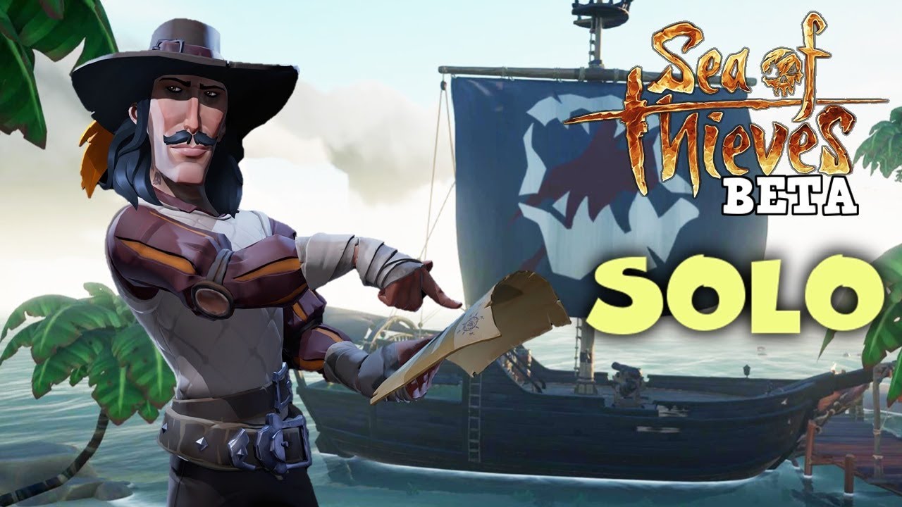 Solo Sloop Adventure! - Sea of Thieves Beta Gameplay - Xbox One X