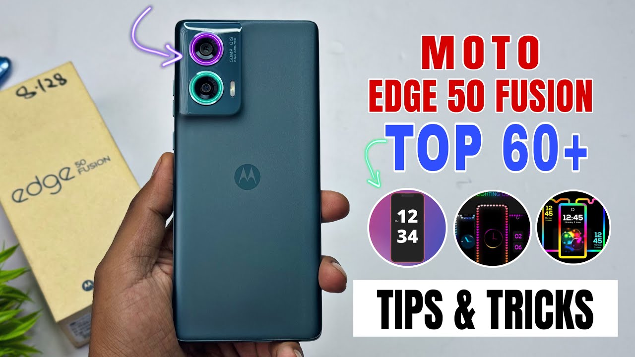 Moto Edge 50 Fusion 5G Top 60++ Tips And Tricks | Moto Edge 50 Fusion Features | Moto Edge 50 Fusion