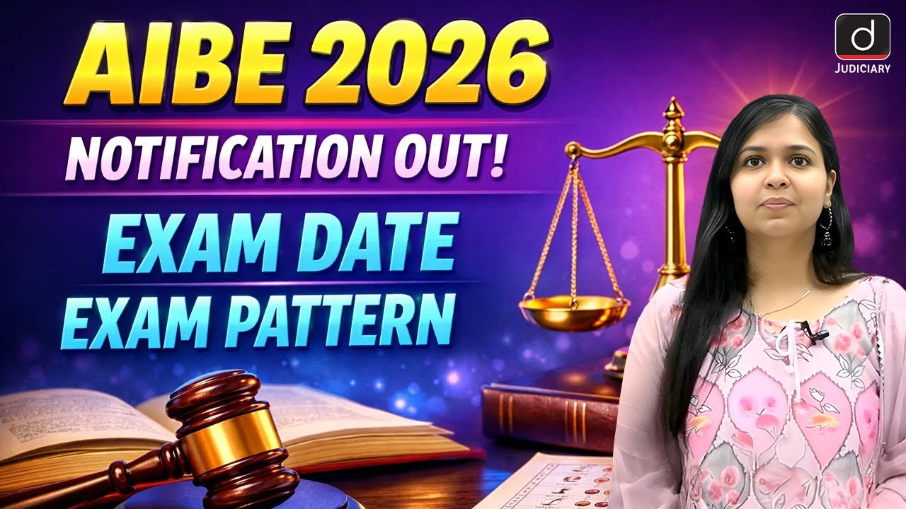 AIBE 2026 Preparation | AIBE XXI Exam Notification | Drishti Judiciary