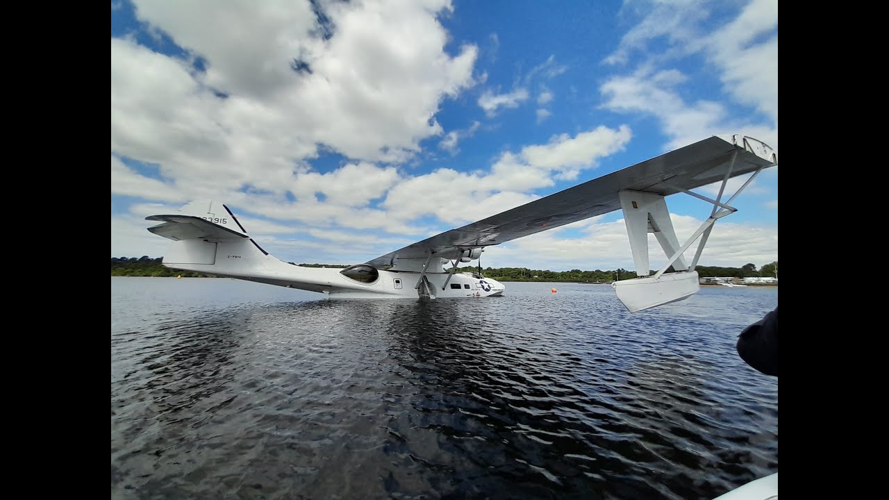 G-PBYA Water Ops at Biscarrosse