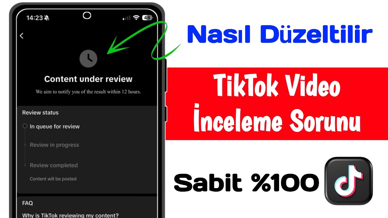 TikTok Video İnceleme Altında Sorunu Nasıl D&uuml;zeltilir 2025