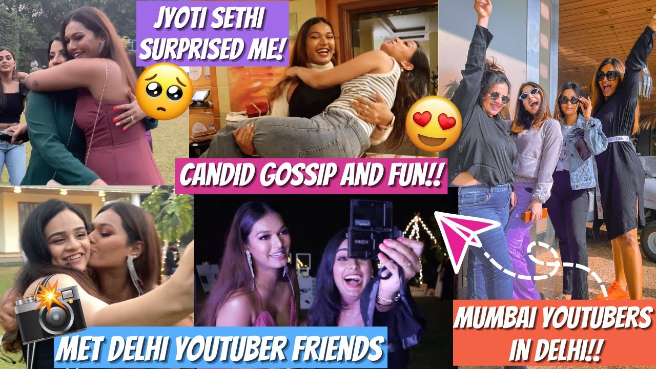 *CANDID* Mumbai Vloggers Crew in Delhi for an Event | TOO MUCH FUN! #HustleWSar