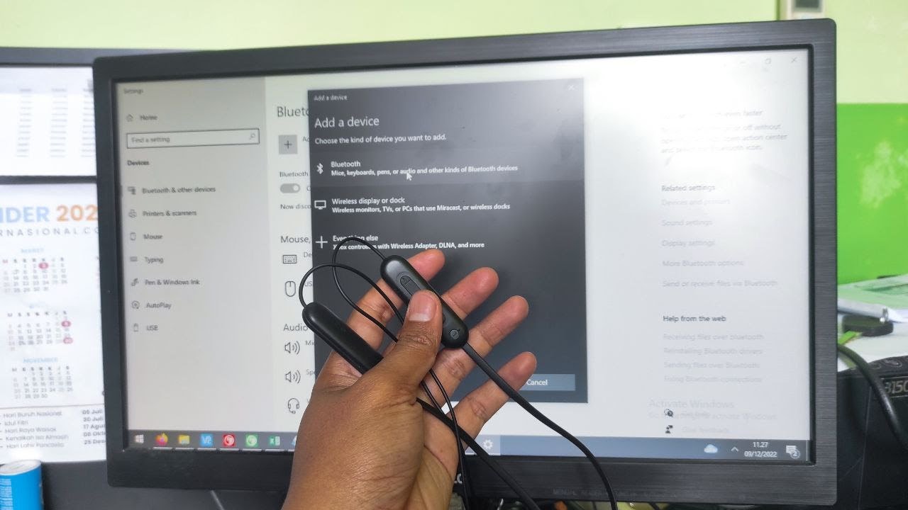 Sony WI-C100 Pairing / Connect to PC or Laptop