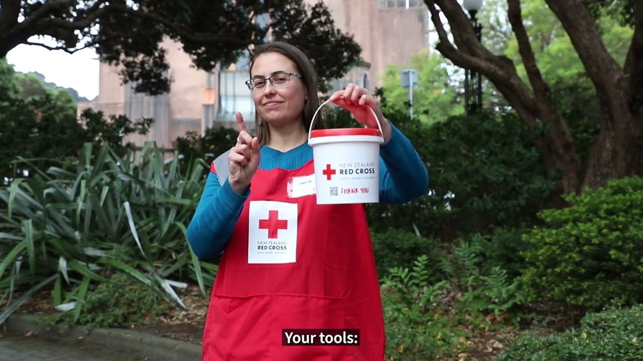 Street Collecting for Red Cross