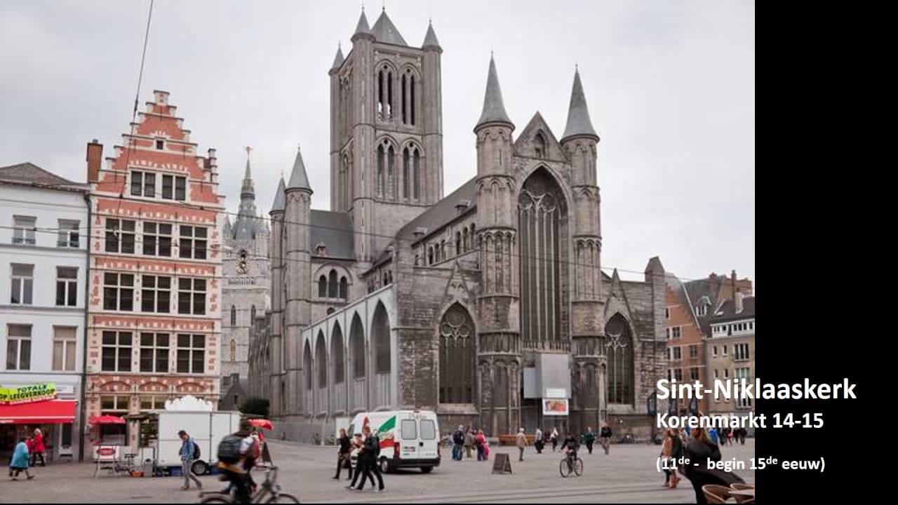 Duizend jaar bouwen in Gent Straten en pleinen deel 1 Korenmarkt