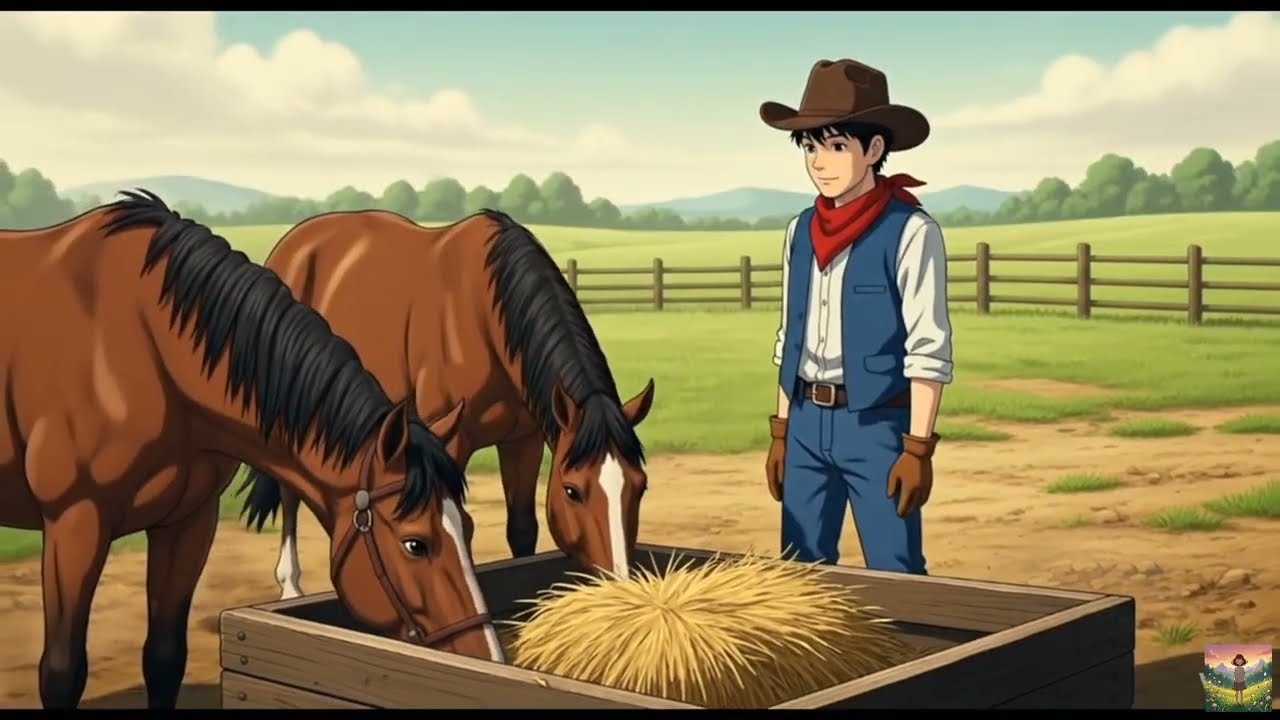 A day on the ranch, told through small, gentle moments.🏇🐄🤠