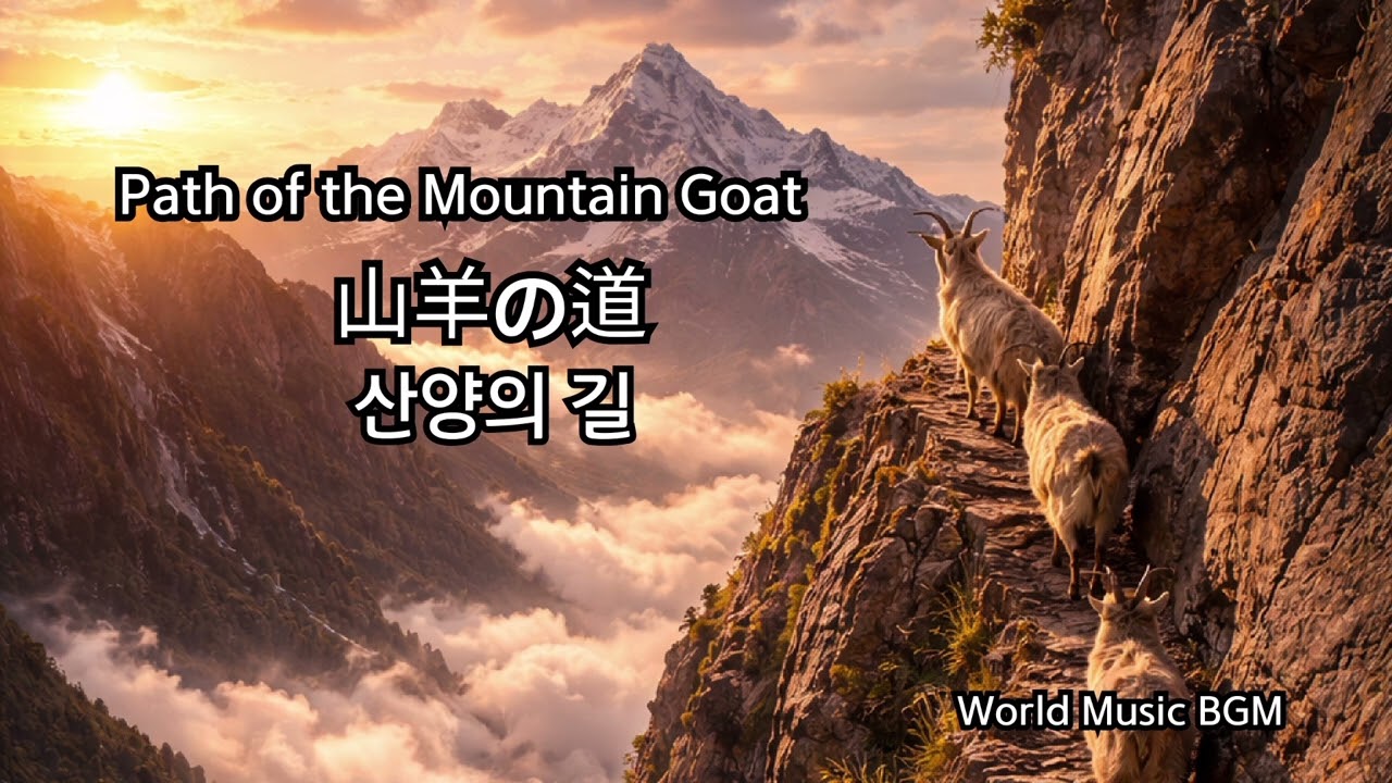 Path of the Mountain Goat | Andean World Music | 山羊の道 | 산양의 길. BGM