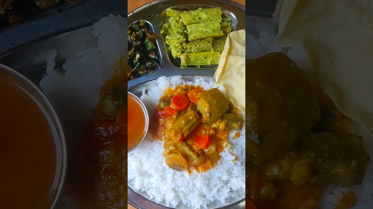 Today's Lunch Plate 🤩 #reels  #lunchideas #trending #cooking #food #shinykitchen #shortvideo #recipe