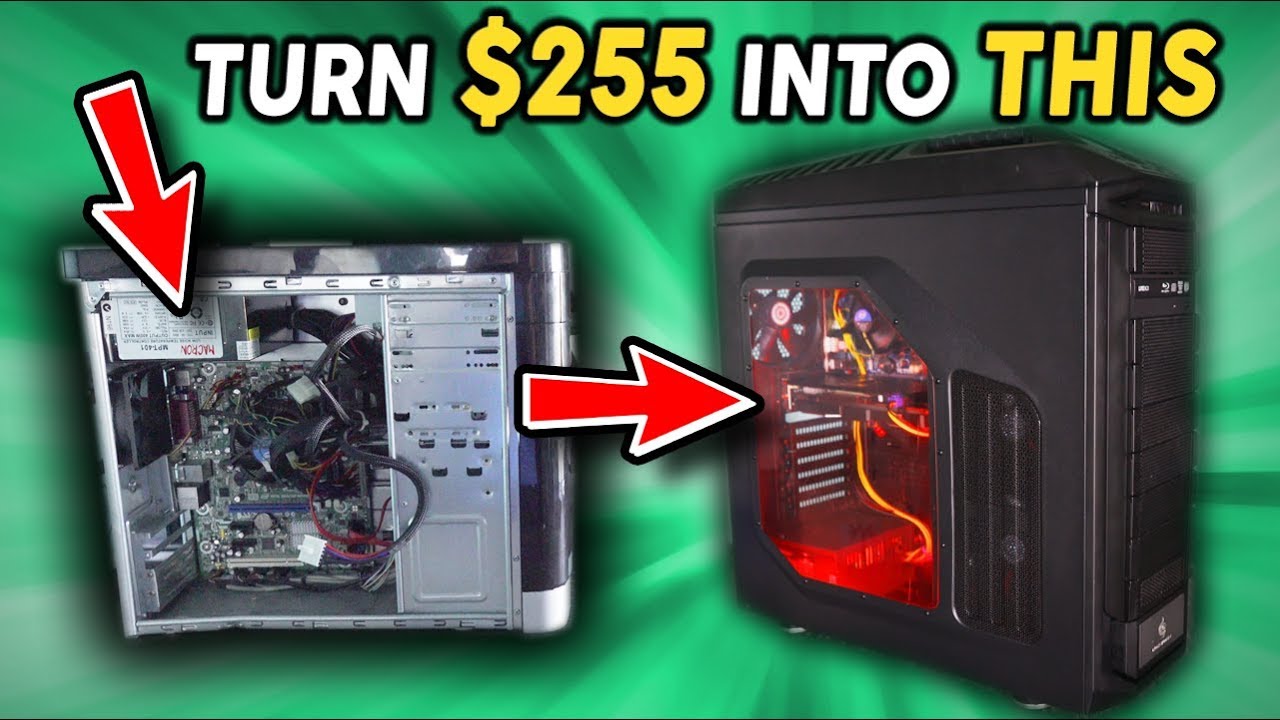 Building a $255 USED Gaming PC in 2019...!
