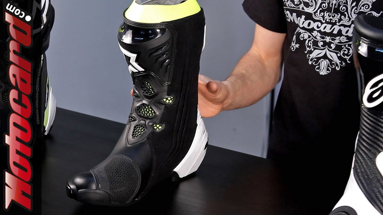 Alpinestars Supertech R VS S-MX Plus: Comparativa de botas deportivas en Motocard.com