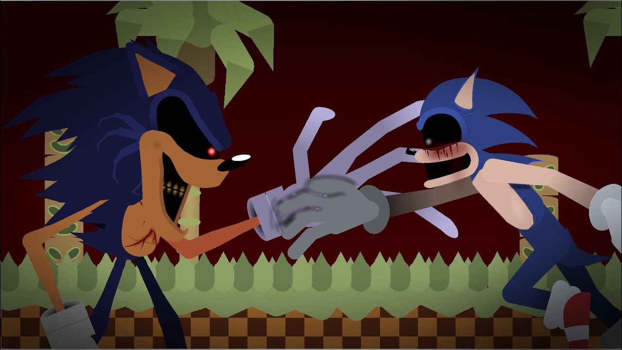 Lord X Vs. Sonic.EXE (Sticknodes Battle)
