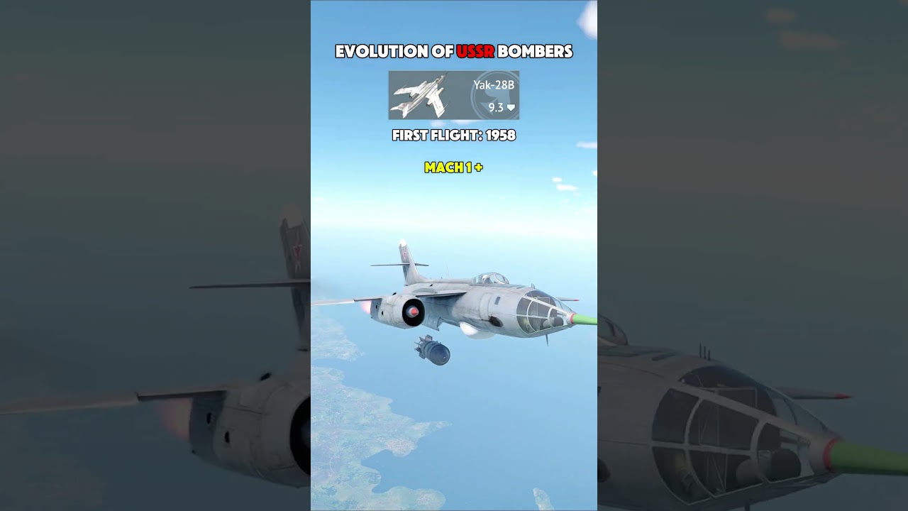 Histroy of RUSSIAN Bombers in War Thunder