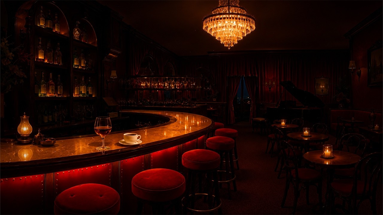 1940's rainy jazz bar noir | timeless vintage jazz for deep relaxation & focus