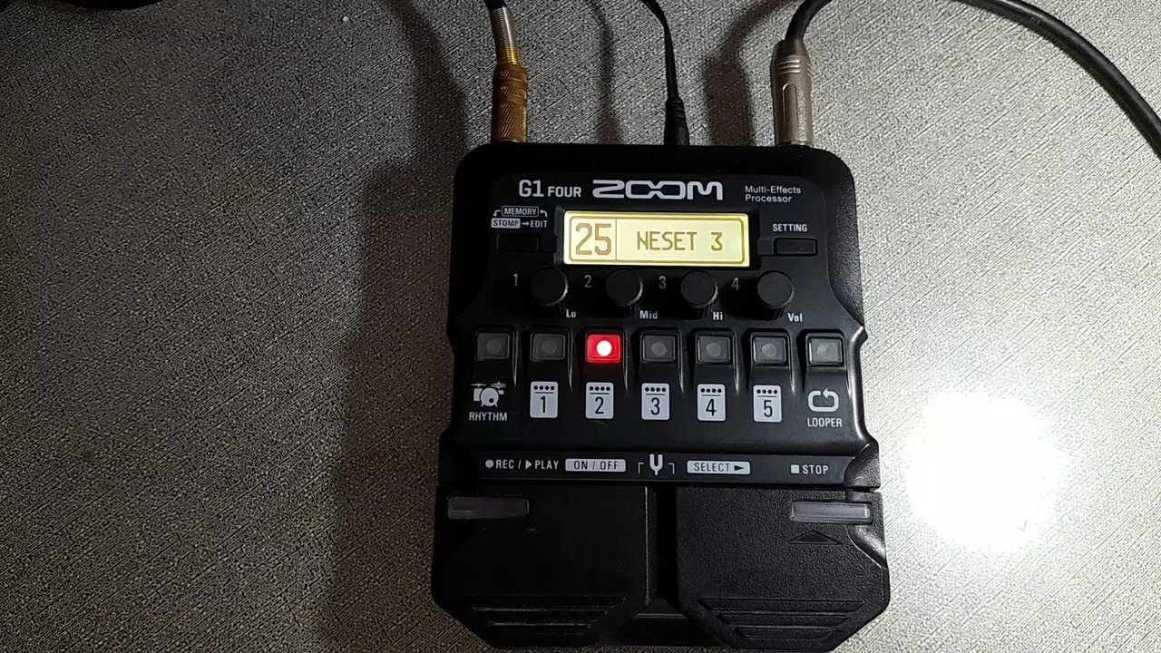 Zoom G1FOUR XFOUR AKUSTIK BAGLAMA SAZ TONLARI TOLGAHAN 0542 771 63 90