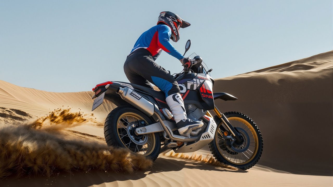 2025 Aprilia Tuareg Rally | The Desert Adventure