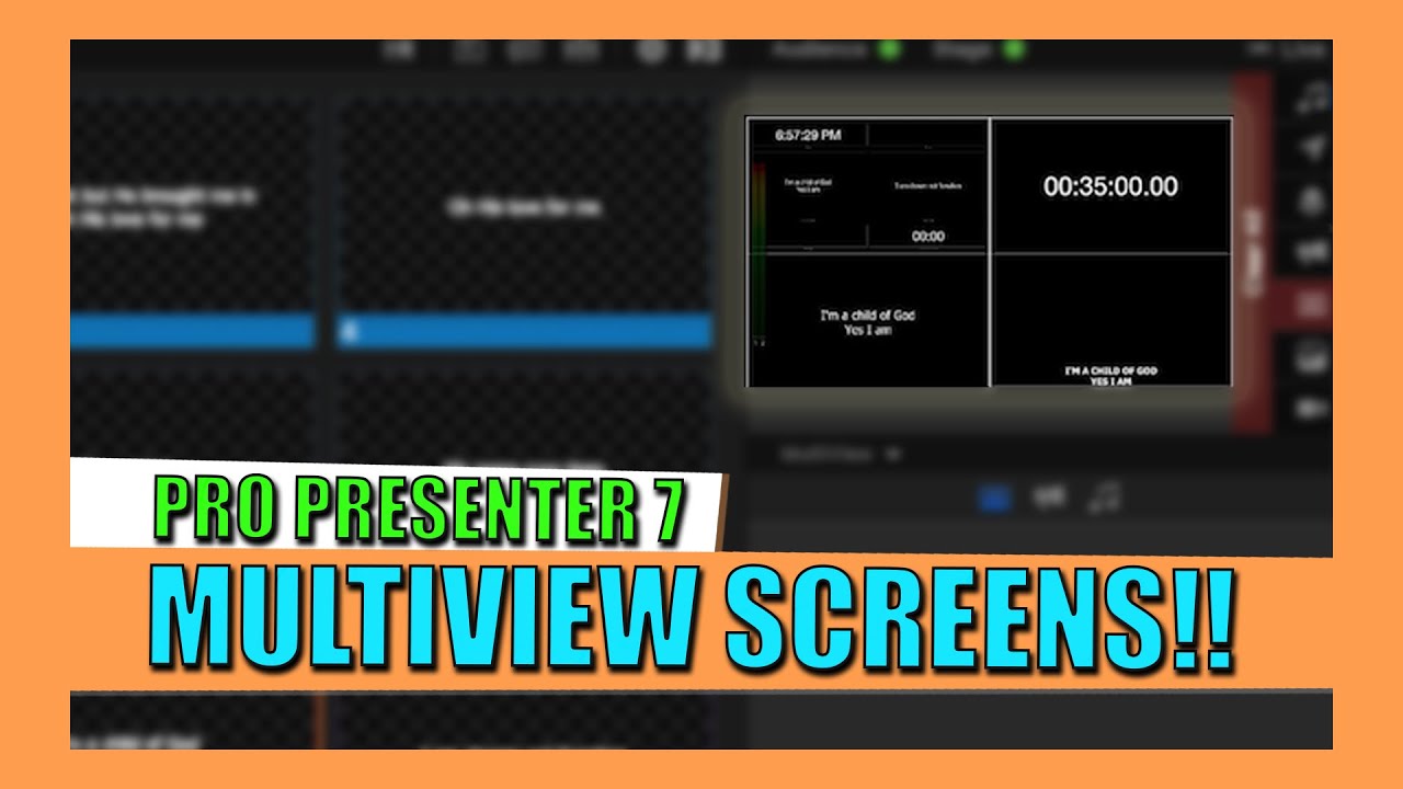 Multiview in Pro Presenter 7 Setup