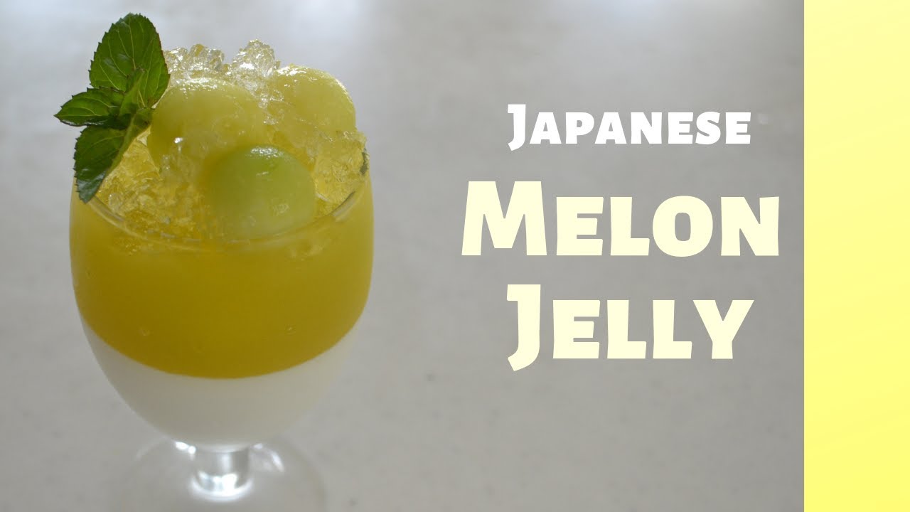 How to make ★Japanese Melon Jelly★〜メロンゼリー〜(EP117)
