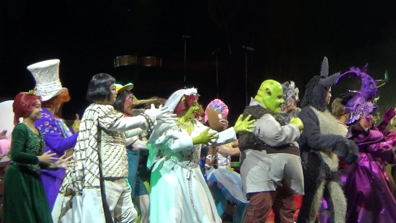shrek the musical - newport performing arts theatre