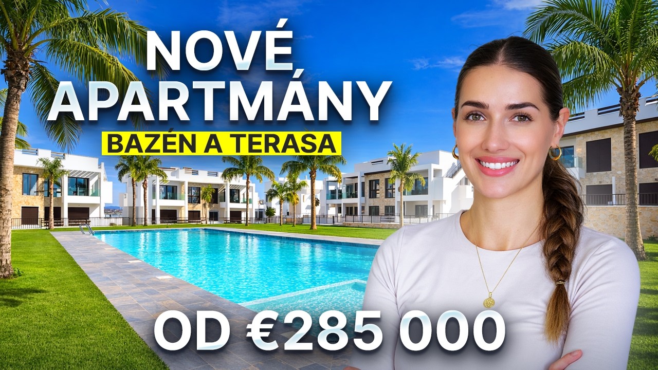 Novostavba ve Španělsku | Torrevieja, 3 ložnice, střešní terasa a bazén | od 285 000 €
