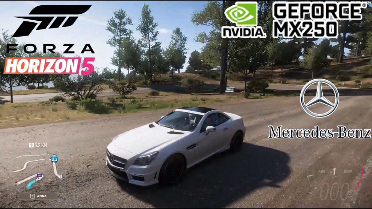 Nvidia MX250 Gaming | Forza Horizon 5 | Mercedes-Benz SLK 55 AMG | Barn Finding | Pixels Gamer